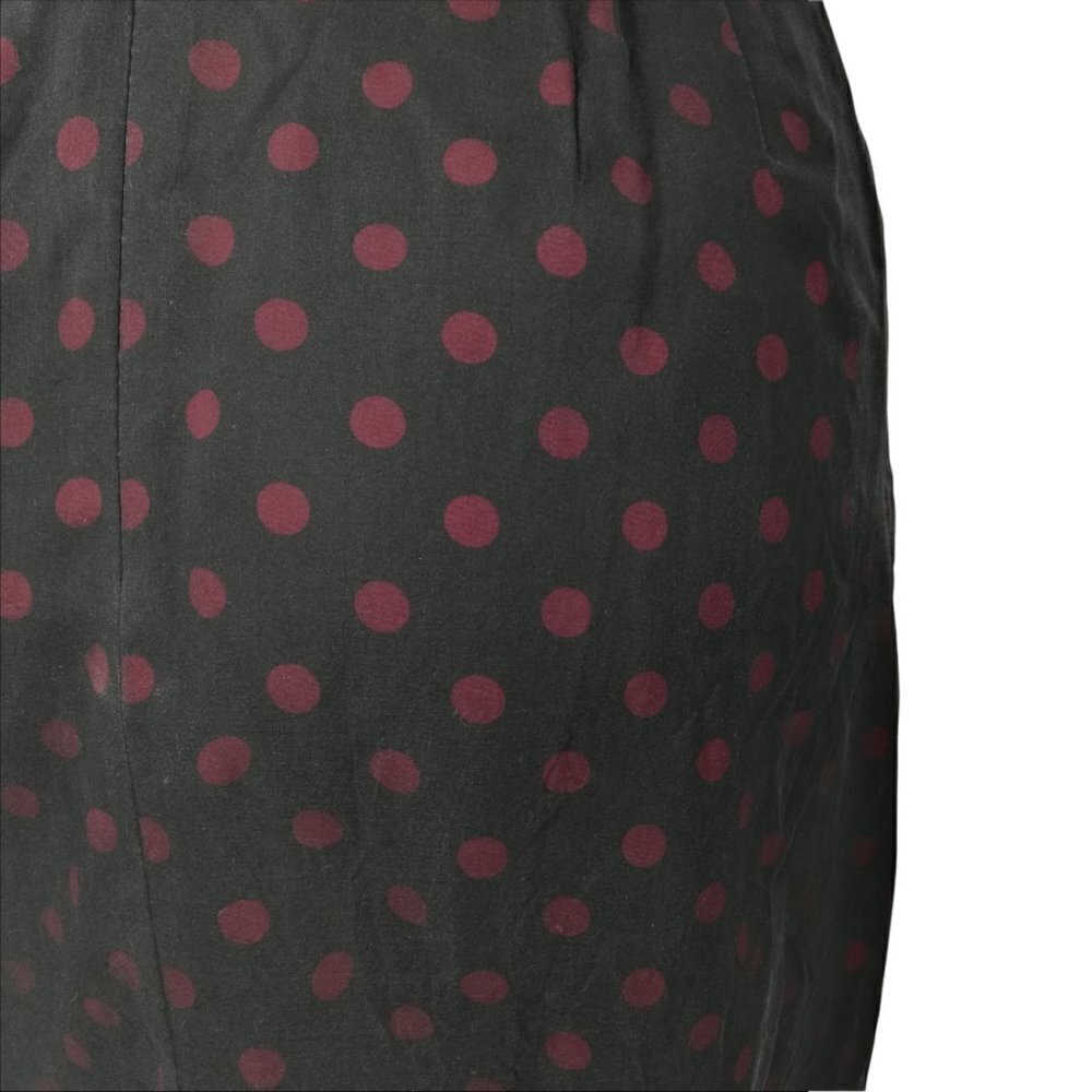 White House Black Market Polka Dot Strapless Party Dress Size 2 WHBM Silk LBD - Picture 10 of 12